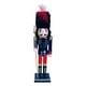 thumbnail image 5 of Figura de soldado cascanueces de decoración navideña de beautywom para estantería de estar Azul, 5 of 7