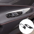 thumbnail image 6 of TINKI Soft Carbon Fiber Window Lift Switch Trim Cover Fit for Chevrolet Corvette Z06 Z51 C8 2020-2023, Window Lift Switch Panel Decoration Frame Trim Sticker,for Coupe, 6 of 7