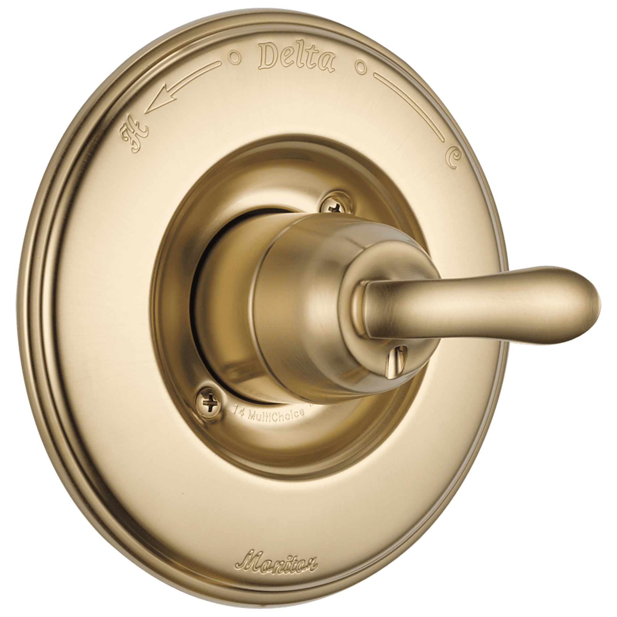 Delta Linden Monitor&reg; 14 Series Valve Only Trim in Champagne Bronze T14094-CZ