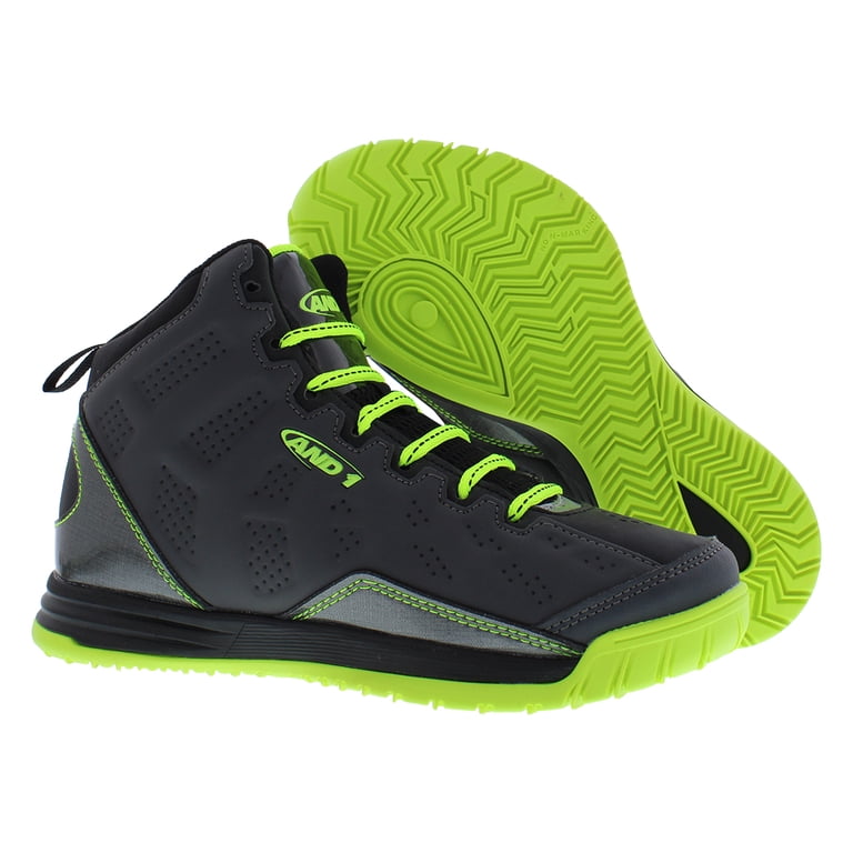 AND1 MNAN1300013 Mens Size 12 Grey Lime Green Athletic Shoes‎ NOB AND1 MNAN1300013 Mens Size 8 Grey Lime Green Athletic Shoes  main image 3