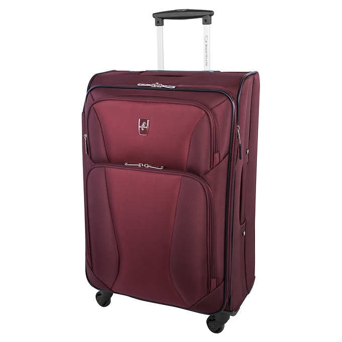 Atlantic Medallion Collection 3piece Softside Luggage Set,Red Walmart Canada
