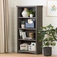 thumbnail image 2 of Atlin Designs 4 Shelf Bookcase in Gray Maple, 2 of 6