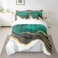 thumbnail image 2 of YST Mountain Fluid 7-Piece Abstract Marble Comforter Set, Twin, 7 Count, 2 of 4