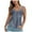 Z2-Blue, variant on vigerkar Women Summer Boho Lace Tie Front Tank Beach Vacation Top Button Down Sleeveless Cardigan Crop Y2k Tops White, S
