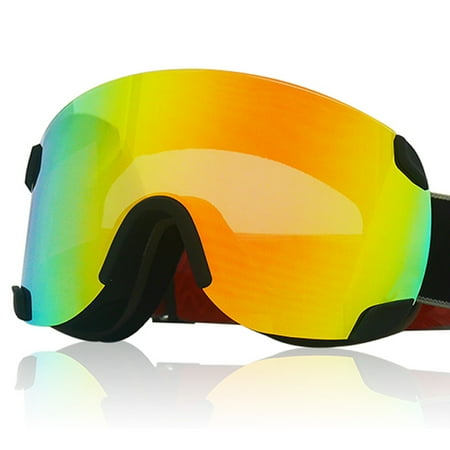 Lady Goggles - Ski Snowboard Goggles Anti-Fog UV400 OTG Sports Goggles for Women Men Ly100