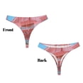 thumbnail image 3 of Fotbe Pastel Pink Beach Cafe Tanga Sin Costuras para Mujer con Estampado – Panties Invisibles, Transpirables y Cómodos para Uso Diario-4X-Large, 3 of 6
