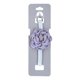 thumbnail image 4 of Collar de gato Día de San Valentín Rosa perro mascota Collar ajustable de nailon con campanas y accesorios de perlas para mascotas, 4 of 5