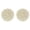Beige(2PCS), variant on PLJFXXM Gold Round Placemats Flower Metallic Circle Vinyl Place Mats 7.8 Inch Wipeable Hollow Out Table Mat for Anniversary Wedding Events Kitchen
