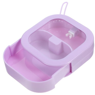 Portable Hair Tie Organizer Jewelry Case with Multi Function for 1 Set Scrunchie and Hairpin Storage