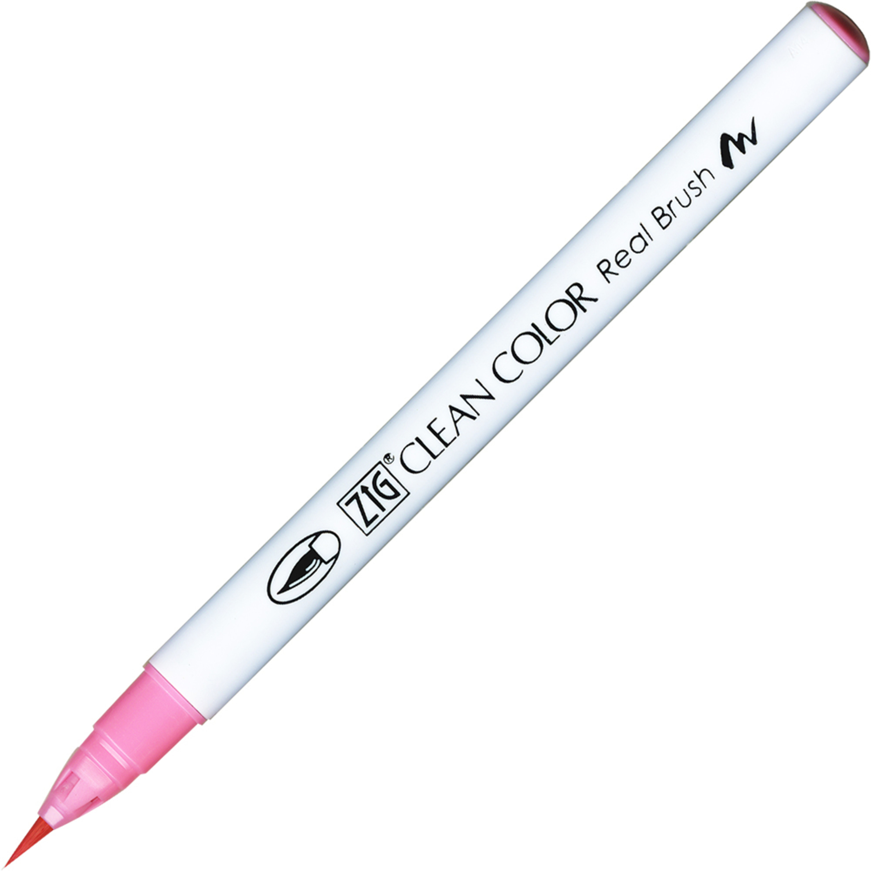 Kuretake Zig Clean Color Real Brush Marker, Peach Pink