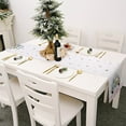 thumbnail image 3 of Easter Table Runner Easter Bunny Easter Table Runner Seasonal Spring Holiday Kitchen Dining Table Runner Cotton Linen Table Cloth Runners for Home Party Decor 13 x 72 Inch, 3 of 4