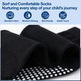 thumbnail image 3 of Baby Toddler Socks with Grip- 9 Pairs Anti-Skid Infant Socks for Crawling Walking Playing Non Slip Kids Boys Socks(02 Black,6-12 Months), 3 of 6