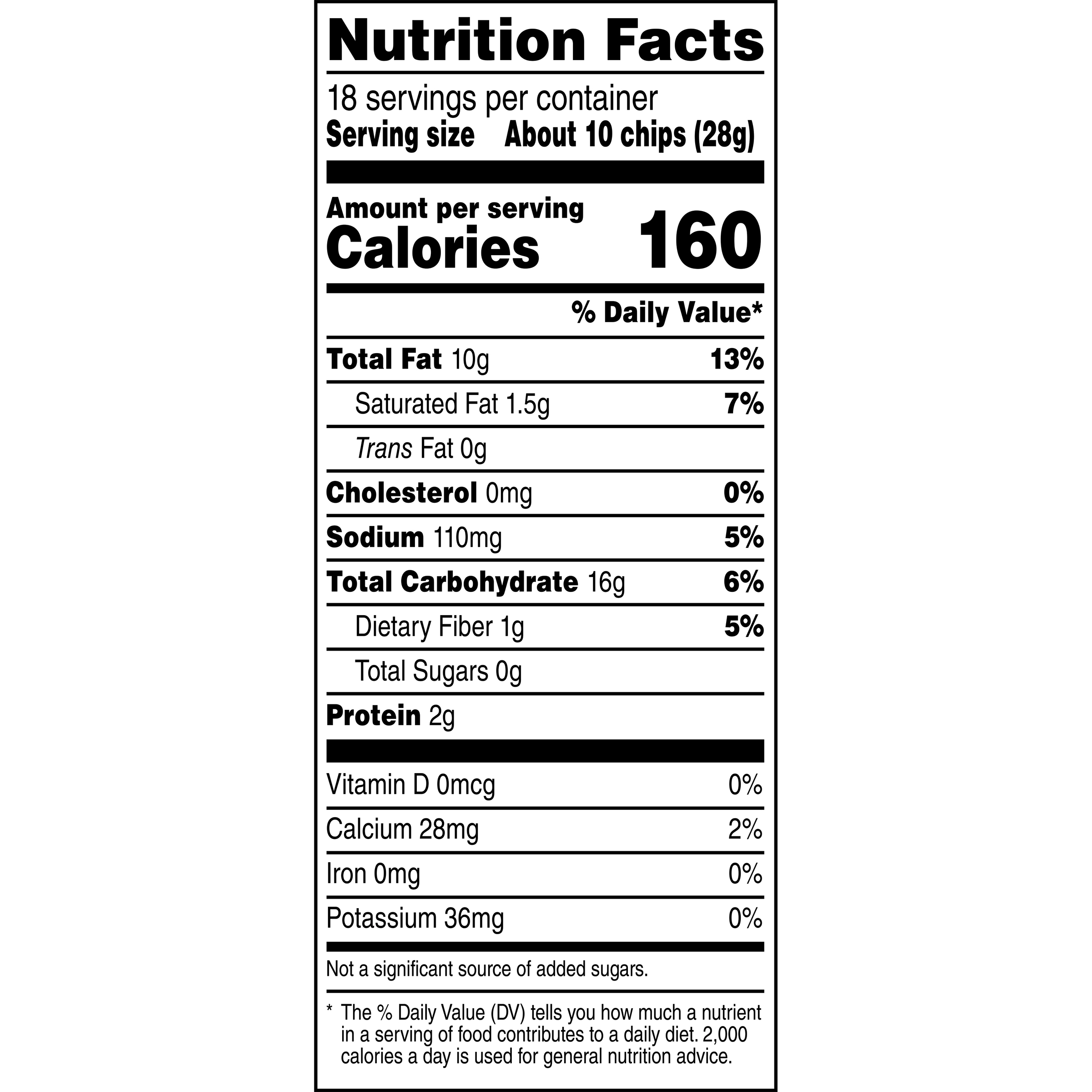 Frito Lay Corn Chips Nutritional Information Blog Dandk
