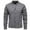 Grey, variant on 2024 Autumn And Winter Men's Fashion Trend Korean Version Of Casual Loose Handsome Knit Sweater Cardigan