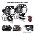 thumbnail image 3 of Faro Led De Ojo De Ángel Para Motocicleta Estroboscopia 2pcs, 3 of 7