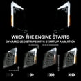 thumbnail image 5 of Spec-D Tuning Chrome Switchback Sequential Projector Headlights w/ LED DRL Light Bar and Startup Animation Compatible with 2010-2016 Cadillac SRX, Left + Right Head Lamps Assembly, 5 of 6