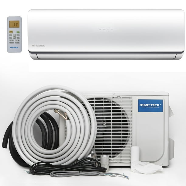 Mrcool Diy Ductless Mini Split Ac And Heat Pump With Wireless Enabled Smart Controller Mini Split Air Conditioners Air Conditioners Environment