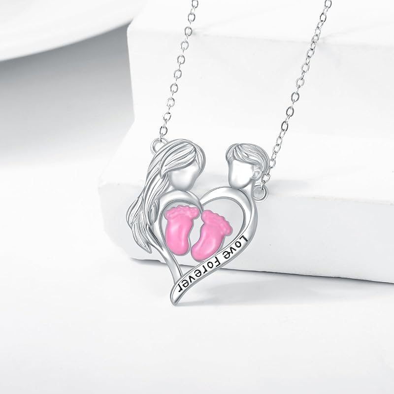 SISGEM Diamond Butterfly Necklace for Women S925 Sterling Silver Lab Grown Diamond Butterfly Necklace for Women Handmade Silver Butterfly Pendant Necklace Jewelry Gift for Mother Her