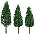 thumbnail image 1 of Estbridge Mini Arbres en Plastique pour Bricolage Maquettes Paysage Paysage Train Maquettes 24 Pcs, 1 of 4