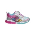 thumbnail image 2 of Care Bears Toddler Girls Carebears Sneakers, Pink Aqua, Size: 10, 2 of 7
