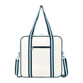thumbnail image 2 of Tennis Racket Shoulder Bag with Front Tote Handbag Stylish Multipurpose Large Capacity Anti Scratches for Outdoor Activities Blue, 2 of 10