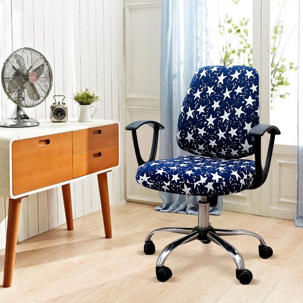 Stretchable Computer Office Chair Covers Protector for Stretch Split