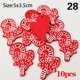 thumbnail image 5 of 10 piezas/lote de adornos navideños de madera para colgar en el árbol de Navidad, manualidades, decoraciones para fiestas de Navidad de Año Nuevo 2024, 5 of 5
