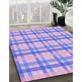thumbnail image 3 of Ahgly Company Machine Washable Indoor Square Transitional Purple Area Rugs, 8' Square, 3 of 7