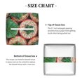 thumbnail image 5 of Gukieu Cactus 4 Print Leather Tissue Box, PVC Waterproof Velcro Opening and Closing Square Tissue Box Holder, Suitable for Home and Office Decoration, 5 of 7