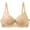 Beige BG75C, variant on Women’s Bra Women Underware Lift up Gathered Bras Solid Color Comfy Thin Brassiere Ladies Loose Daily Wear Pink 80C