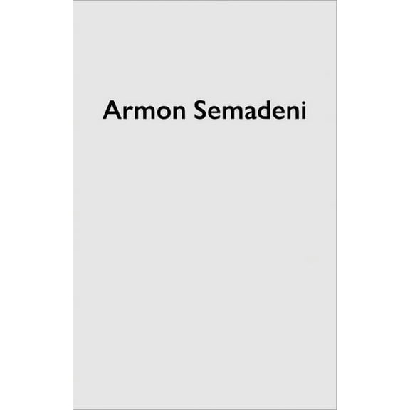 Monographs Armon Semadeni, (Hardcover)
