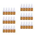 thumbnail image 2 of 30 viales vacíos para botellas, soporte para viales de vidrio, fácil de usar, portátil, 5 ml Marrón, 2 of 9