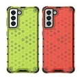 thumbnail image 1 of Honeycomb shock absorption heat dissipation Phone Cases,PC& TPU,compatible with Samsung S22, 1 of 5