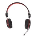 thumbnail image 2 of Game Headphone, Stereo Gaming Headset Ergonomics  For PC Red, 2 of 8