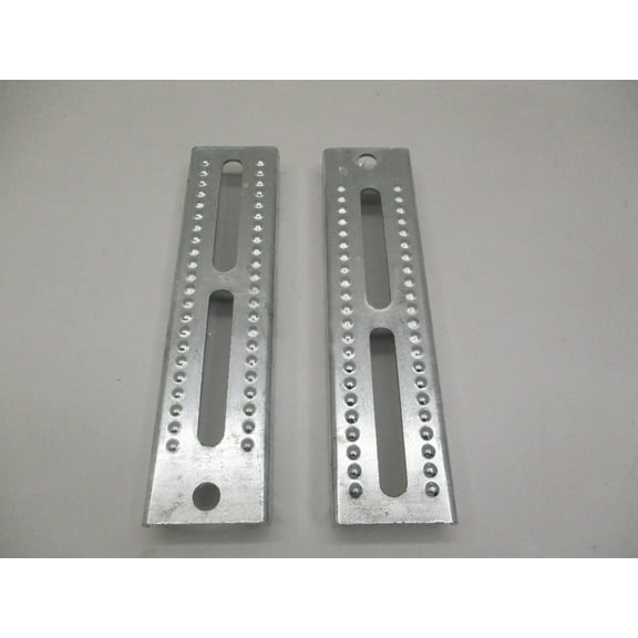 (2) Boat Pontoon Trailer 10" Galvanized Steel Bolster Bunk Board Brackets