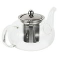 thumbnail image 2 of EeaseCA Glass Teapot Portable Tea Kettle Transparent Teapot Glass Teapot with Infuser for Home, 2 of 7