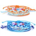 thumbnail image 1 of Pulsera tobillera para mujer, tobillera impermeable, pulsera de cuerda para niñas, pulsera de amistad ajustable, 1 of 5