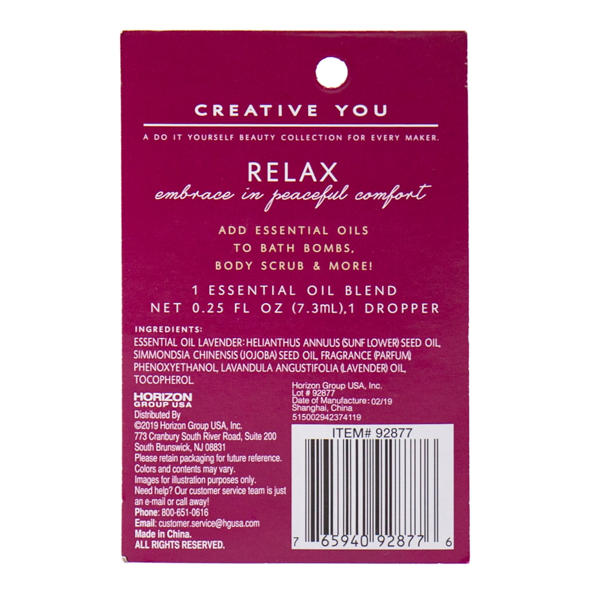 Creative You Lavender Essential Oil