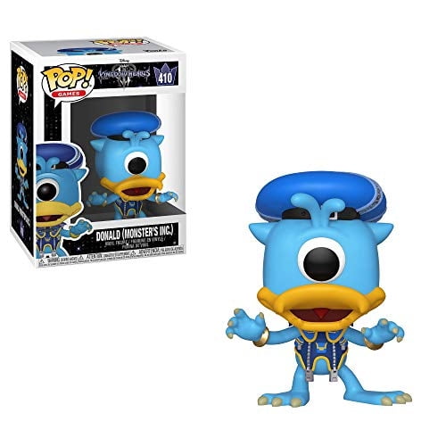Funko Pop Disney: Corazones del Reino 3 - Donald (Monsters Inc.) Figura de colección, Mult