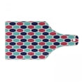 thumbnail image 1 of Abstract Cutting Board, Simplistic Floral Contemporary Style Mosaic Effects Spring Season Pattern, Decorative Tempered Glass Cutting and Serving Board, Wine Bottle Shape, Multicolor, by Ambesonne, 1 of 1