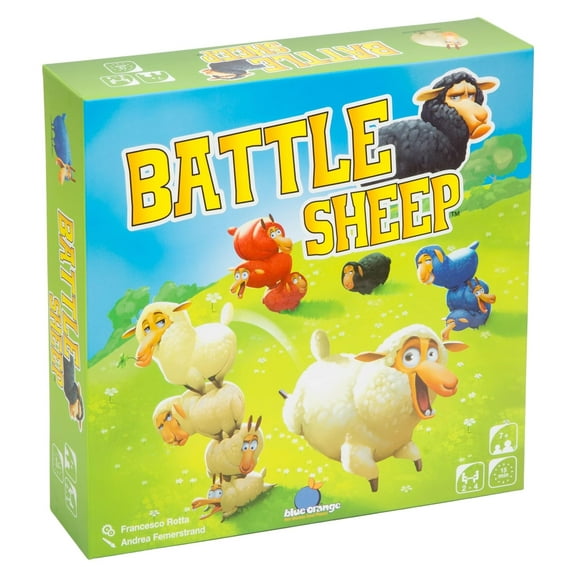 Blue Orange Games Battle Sheep Game - Flock to greener pastures!