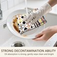 thumbnail image 7 of 6 Pcs Funny Kitchen Towels,Yellow Ethnic Geometric Pattern Microfiber Dish Towels,Kitchen Tea Towels,Kitchen Towel Set (18" X 26"), 7 of 7