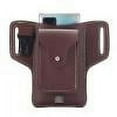 thumbnail image 1 of Fanny Waist Bag Men Leather Belt Bum Pack Phone Case Wallet (Light Brown), 1 of 7