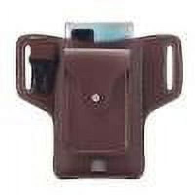 Fanny Waist Bag Men Leather Belt Bum Pack Phone Case Wallet (Light Brown)