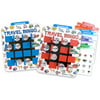 Melissa & Doug Flip to Win Travel Bingo Game, 2 Wooden Game Boards, 4 Double-Sided Cards