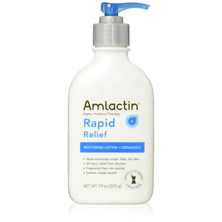 amlactin alpha-hydroxy therapy cerapeutic restoring body lotion for arms legs best dermatologist moisturizer for dry skin, 7.9 (Best Alpha Hydroxy Exfoliant)
