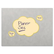 Avery Peel & Stick Dry Erase Decals, Clouds, 10 x 10 Sheets, Yellow, 3/Pack