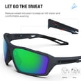 thumbnail image 4 of TOREGE Sports Polarized Unisex Sunglasses for fishing cycling running golfing Sunglasses Durable Lens, 4 of 6