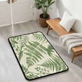 thumbnail image 3 of CURLYOOT Sage Green Leaves Plant Indoor Doormat, Non-Slip Absorbent Door Mat 24" x 16", Entrance Floor Mat Washable Entry Doormats for Entryway Front Back Door, 3 of 8