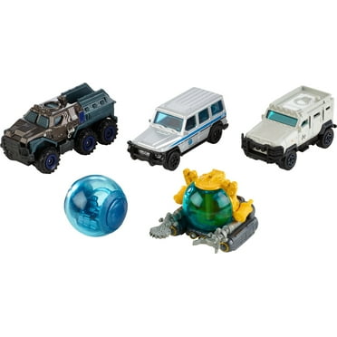 Matchbox Jurassic World Set of 5 1:64 Die-cast Car & Truck Play Vehicles (Styles May Vary)